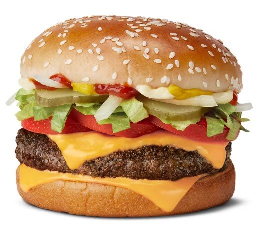 McDonald’s Quarter Pounder®* with Cheese Deluxe