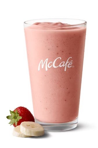 McDonald's Strawberry Banana Smoothie